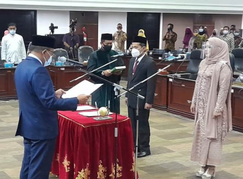 Dua Orang Lagi Anggota DPRD Sumbar Pengganti Antar Waktu Diresmikan