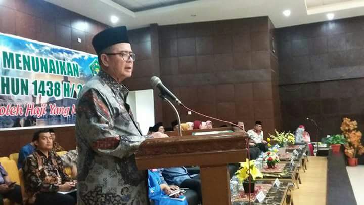 Wagub Sumbar Lepas Jemaah Calon Haji Kolter 1