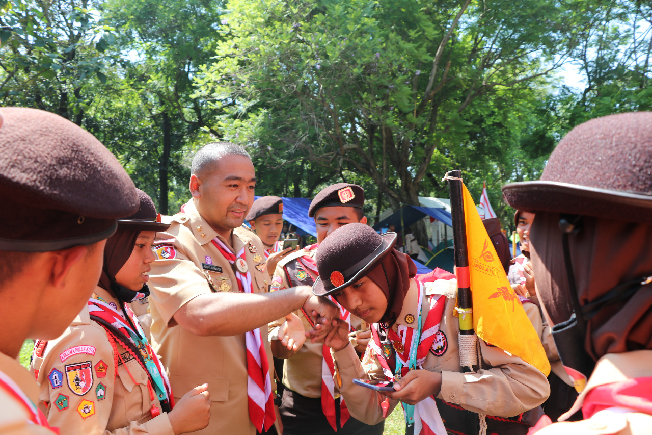 Dipimpin Audy Joinaldy, Kontingen Sumbar Ikuti Jambore Gerakan Pramuka Nasional