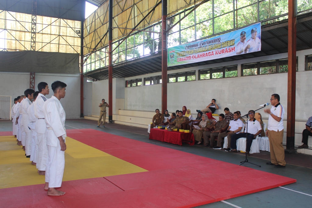 DISPORA SUMBAR PERTANDINGKAN PORDIDA KURASH 