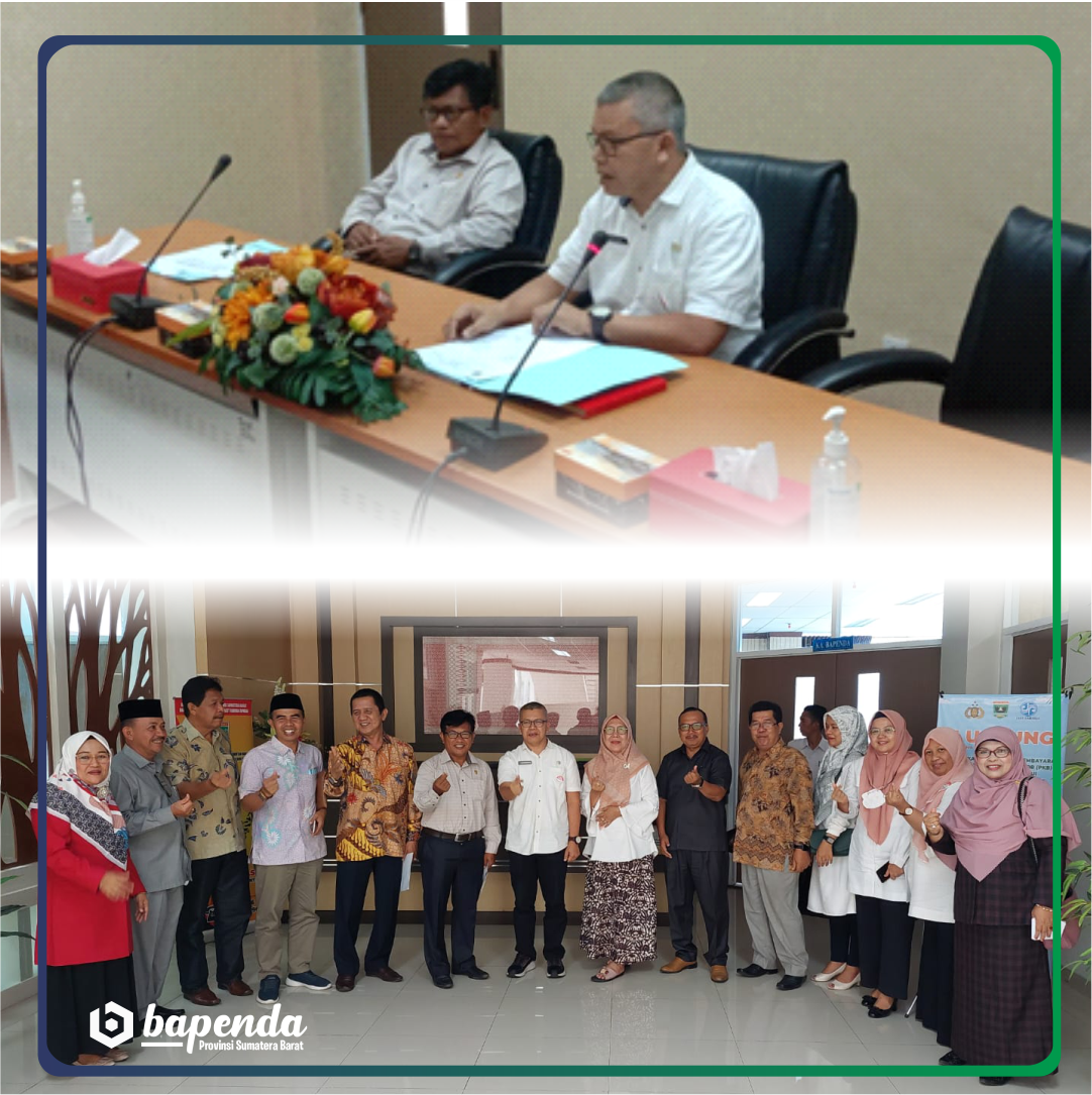 Bapenda Prov Sumbar Terima Kunjungan Kerja Pansus Perda PDRD DPRD Kab. Agam