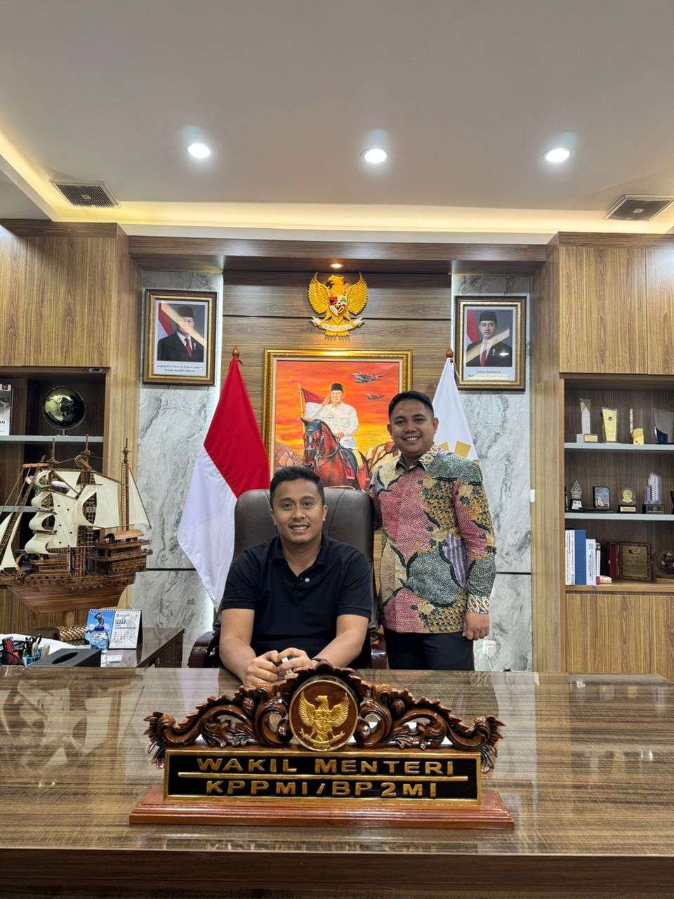 Bertemu Wamen BP2MI, Vasko Ruseimy Minta Perhatian Khusus untuk Pekerja Migran Asal Sumbar