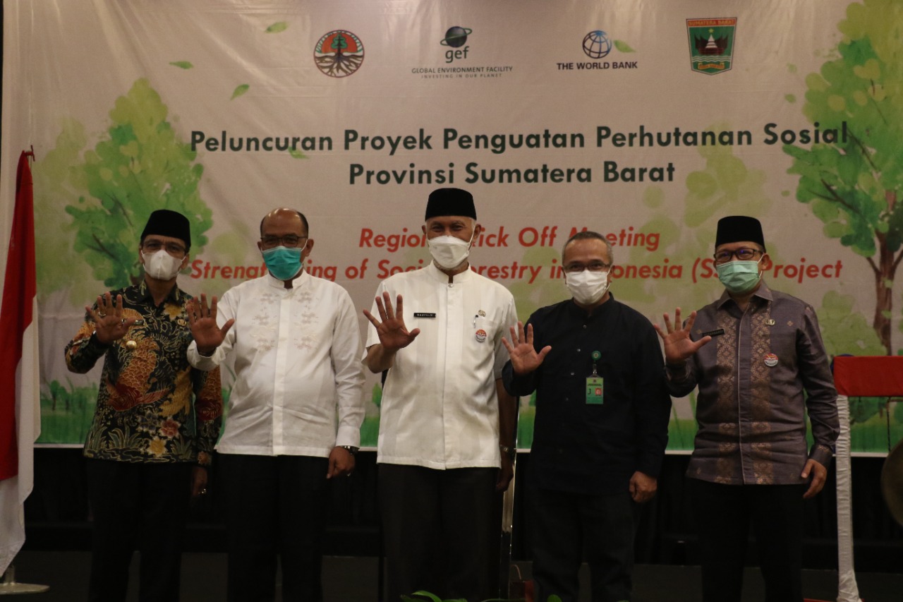 Sumbar Bertekad Jadi Provinsi Pelopor Perhutanan Sosial, Gubernur Mahyeldi Luncurkan SSF Project