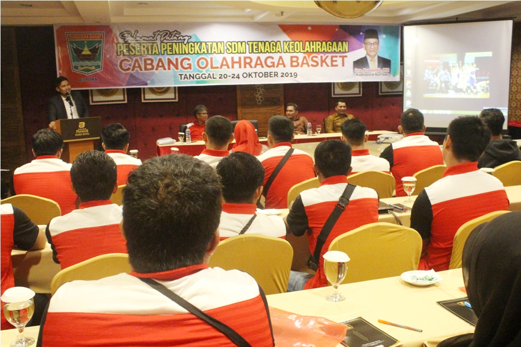 DISPORA SUMBAR GELAR PENINGKATAN SDM KEOLAHRAGAAN