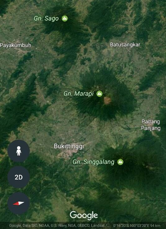 Data Sementara Pendaki Gunung Merapi