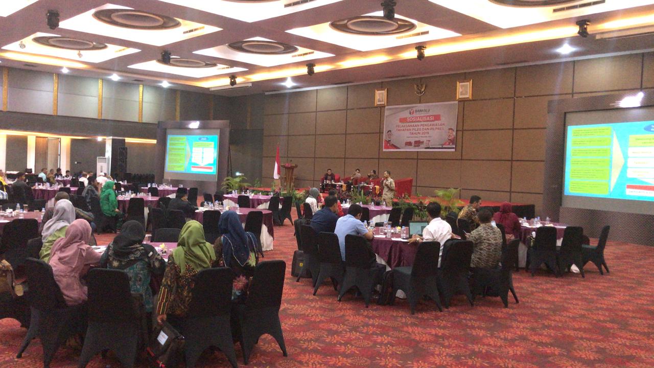 Cegah Pelanggaran, Bawaslu Sumbar Gelar Sosialisasi Pengawasan Tahapan Pemilu