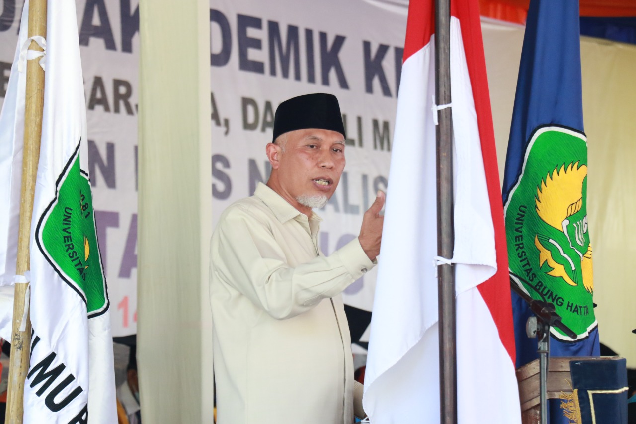 Gubernur Minta Lulusan UBH Teladani Bung Hatta