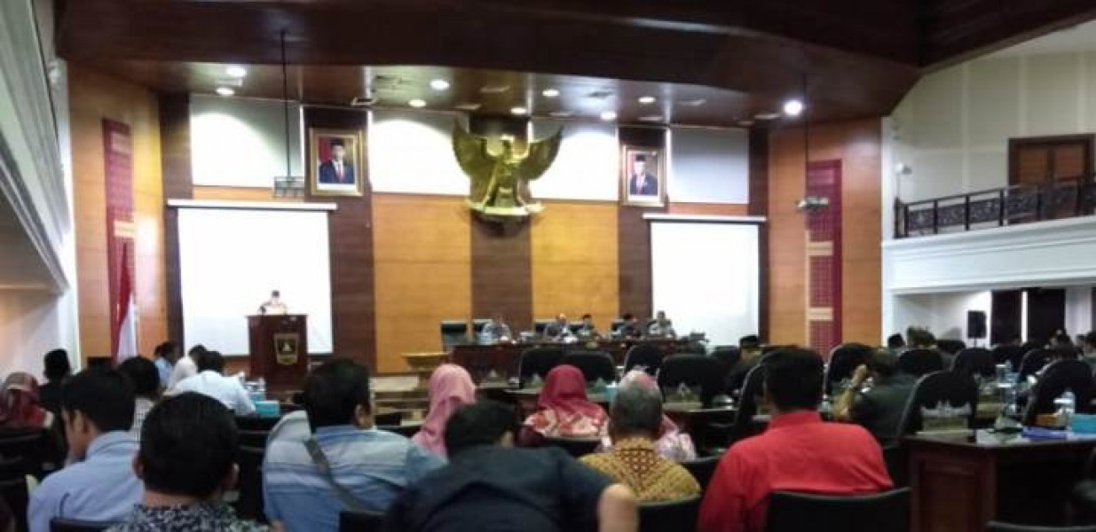 Empat Catatan Strategis DPRD Sumbar Menutup Tahun Sidang 2019
