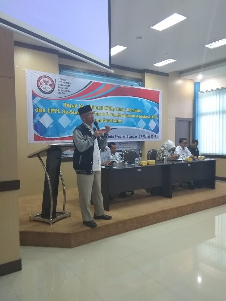 KPID Inisiasi Pembentukan Asosiasi LPPL Sumbar