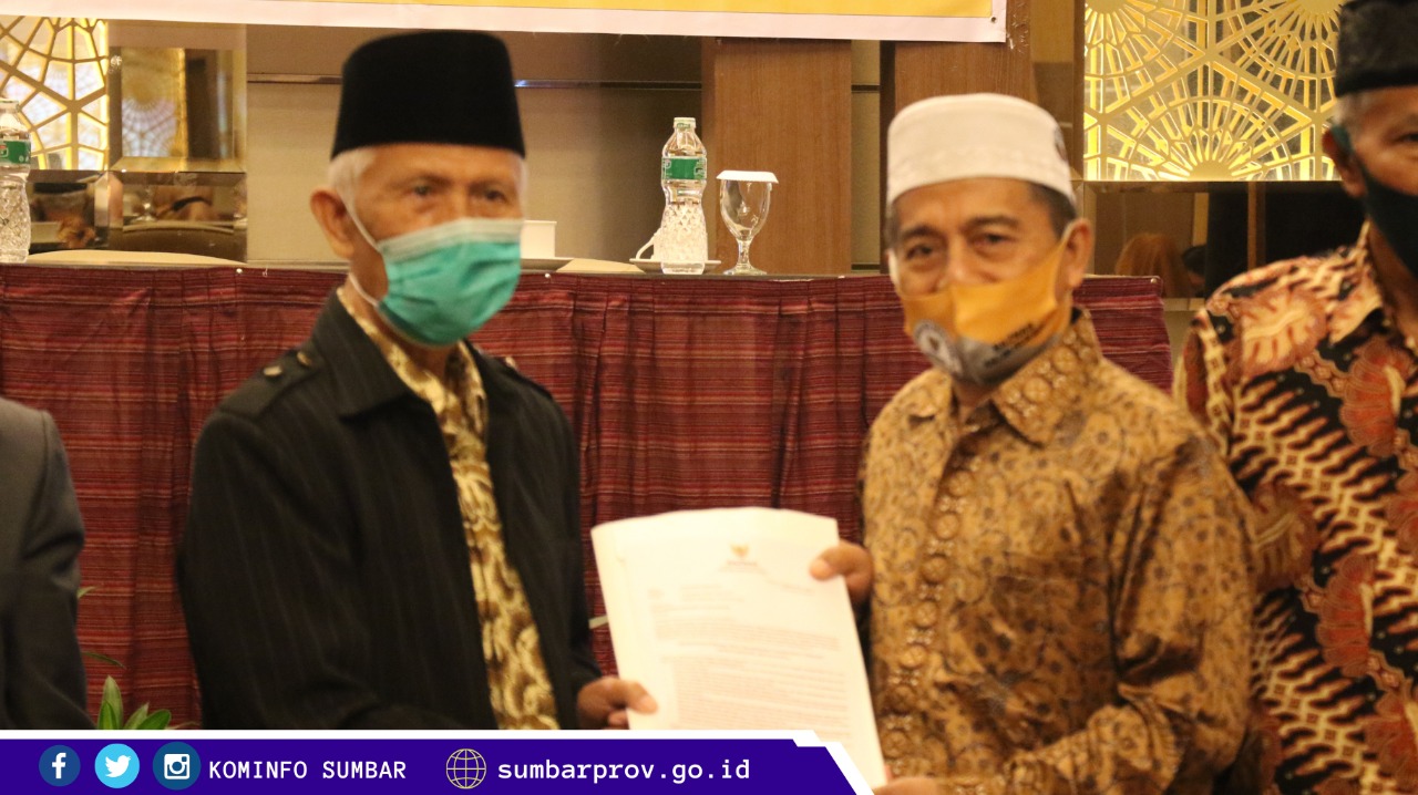 Baznas Provinsi Sumbar Sah Kan RKAT Untuk Tahun 2021