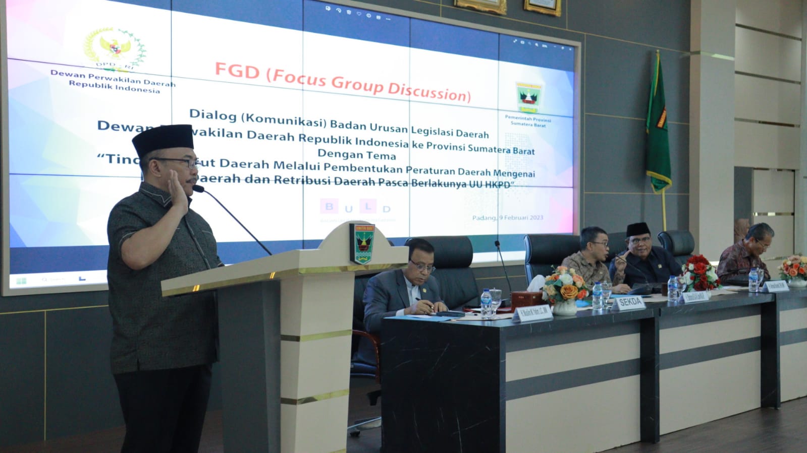 Bentuk Respon Cepat Pemprov. Sumbar atas Lahirnya UU Pajak dan Retribusi Daerah