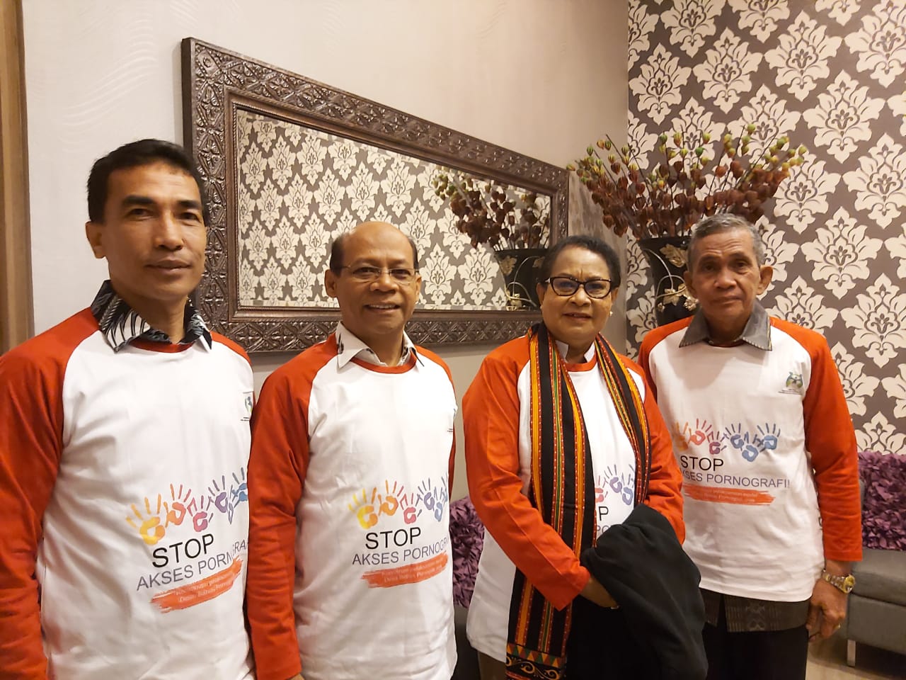 Kadis PPPA Prov. Sumbar hadiri acara Pelaksanaan Model Desa Bebas Pornografi