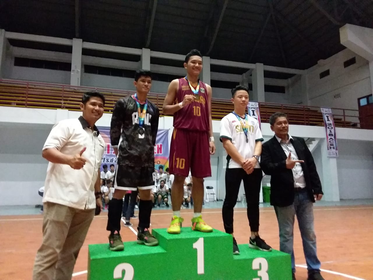 SUMBAR RAIH PERINGKAT 3 POPWIL I SUMATERA  2018