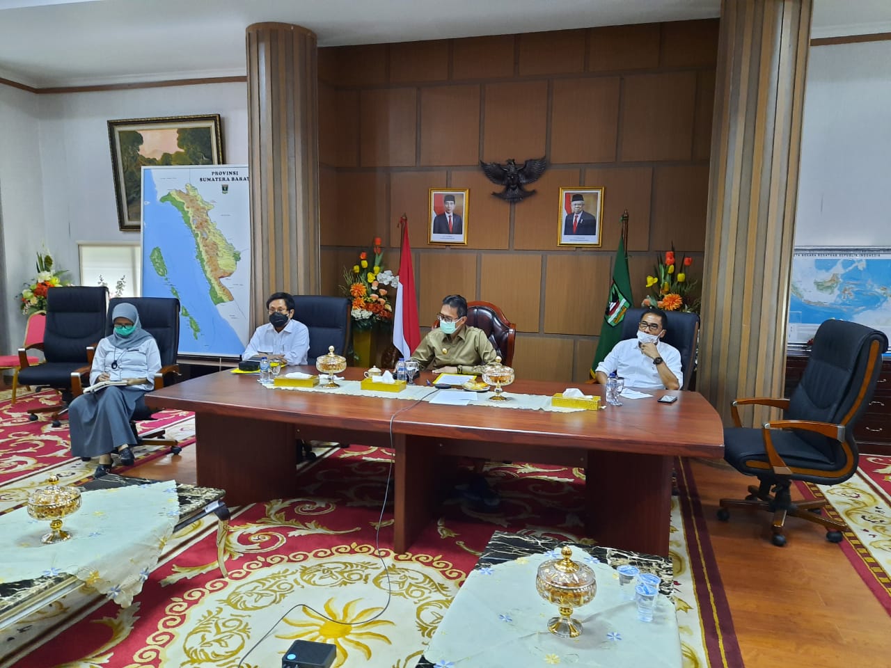 Kembali Rapat Paripurna DPRD dilaksanakan secara Virtual