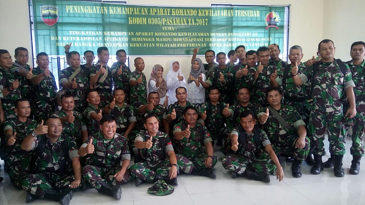 KEGIATAN BABINSA DI AIR RUNDING