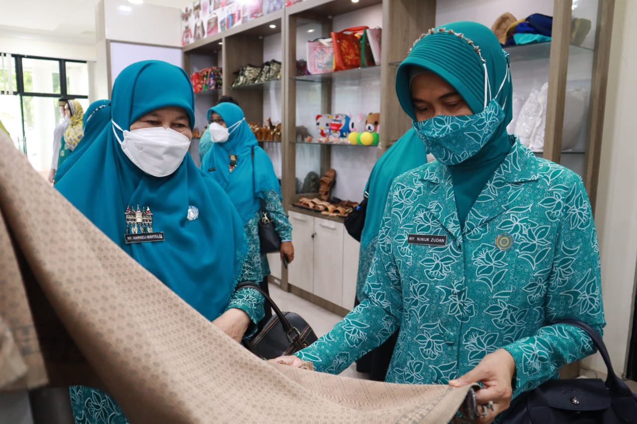 Bangun Sinergitas Tingkatkan Ekonomi Masyarakat, TP-PKK Pusat Kunjungan Kerja ke Sumbar 