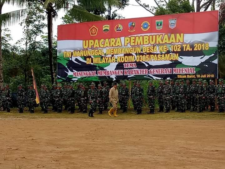 TMMD ke-102 Tahun 2018 Resmi Dibuka