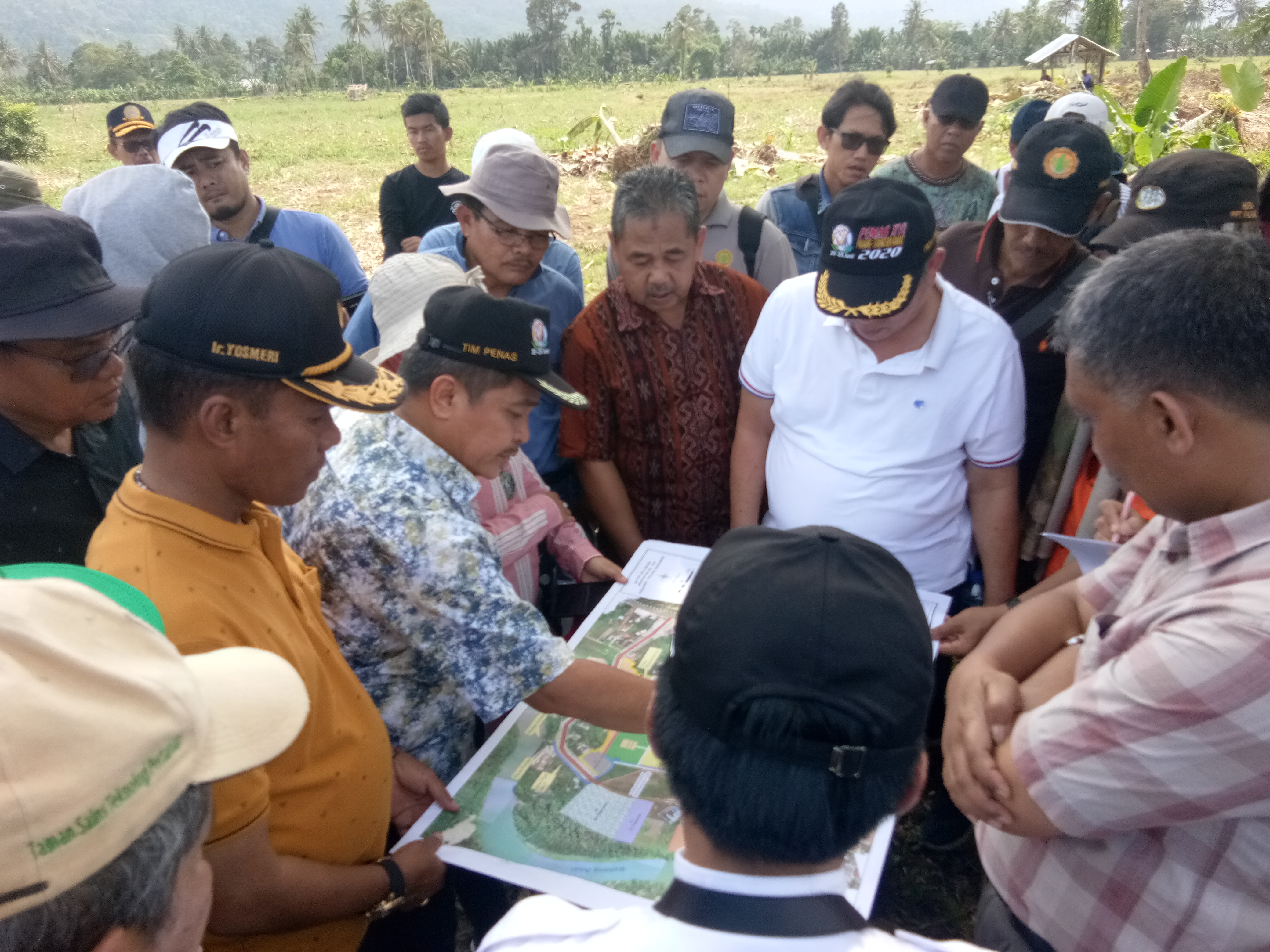 Sekda Sumbar Pastikan Kesiapan Lokasi Penas Tani 2020