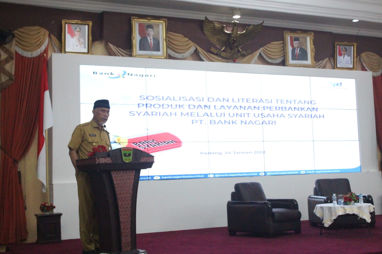 Gubernur Mahyeldi Ajak Semua Pihak Bersinergi Dukung Konversi Bank Nagari menjadi Bank Syariah