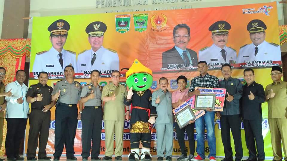 WAGUB  LOUNCHING LOGO DAN MASKOT PORPROP XV SUMBAR 