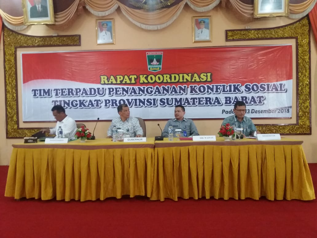Tim Terpadu PKS Tingkatkan Keterpaduan Efektivitas Penanganan Konflik Sosial