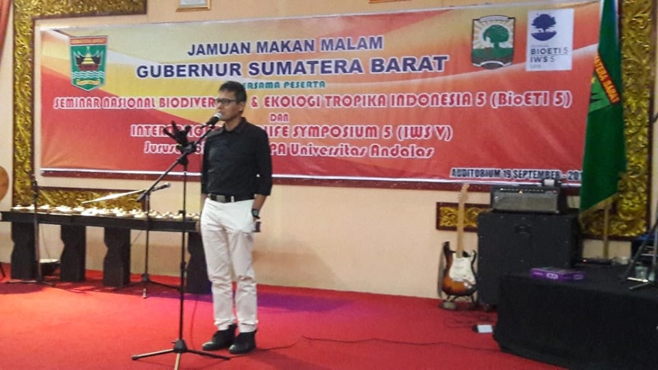 Gubernur Irwan Prayitno : Biodiversitas Memberikan Manfaat Bagi Manusia dan Lingkungan