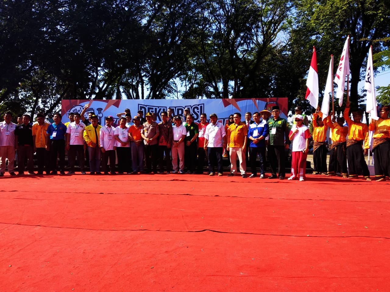 Deklarasi Kampanye Damai, Tolak Hoax, Politik SARA dan Politik Uang