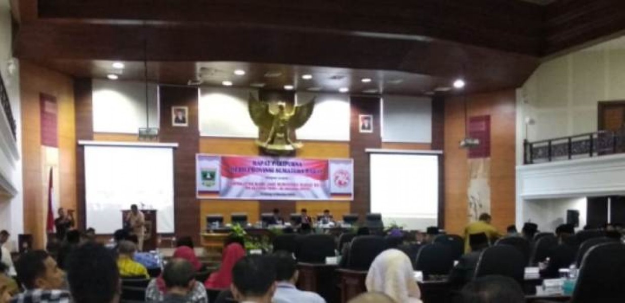 Peringatan Perdana HUT Sumbar, DPRD Gelar Rapat Paripurna