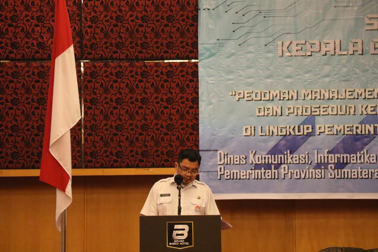 Bahas Tuntas Keamanan SPBE, Diskominfotik Sumbar Sosialisasikan Perka BSSN No.4 Tahun 2021