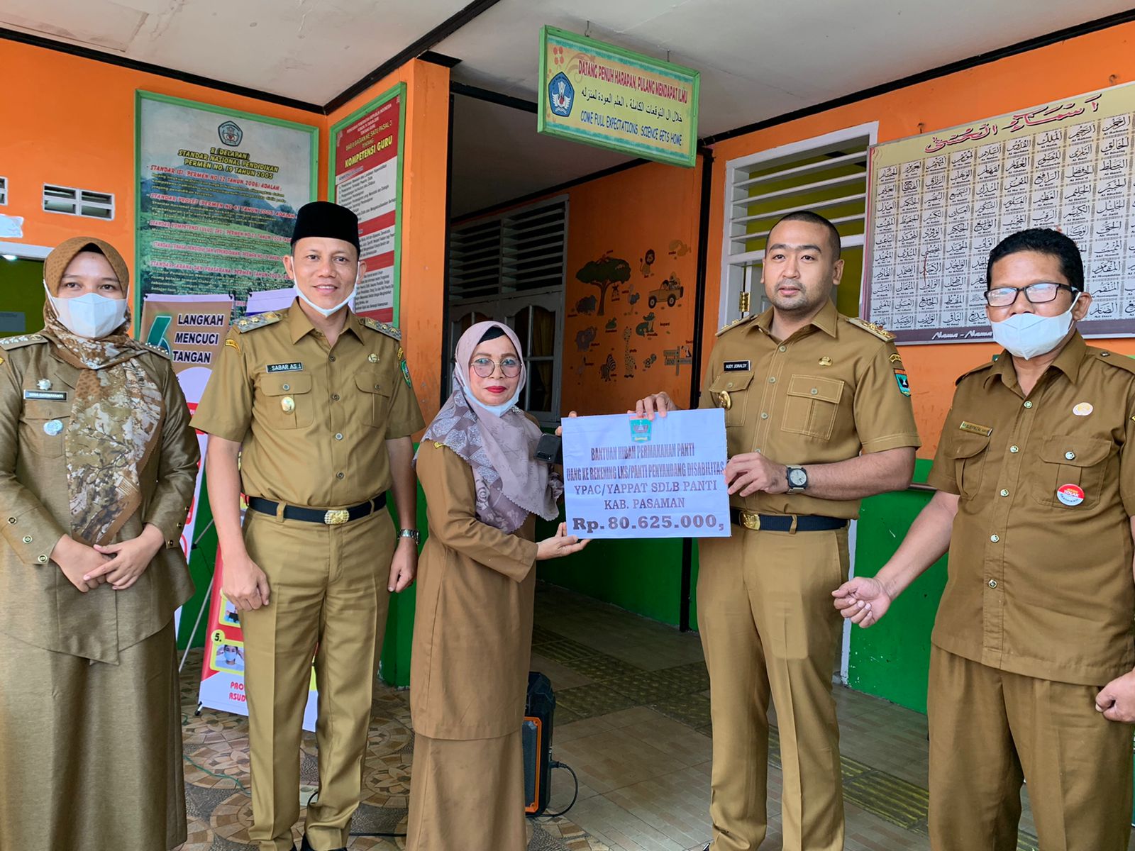 Asrama Siswa Berkebutuhan Khusus Pasaman Terima Bantuan Pemprov Sumbar 