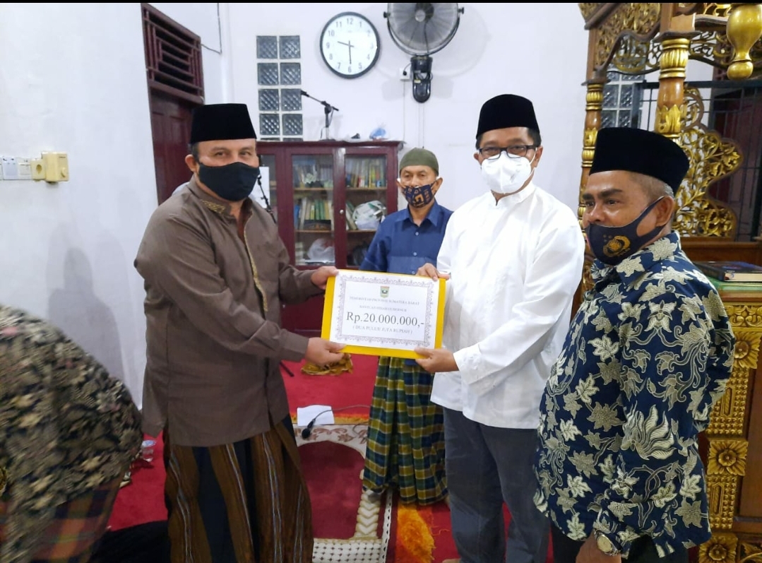 Tim Safari Ramadhan Provinsi Sumbar Kunjungi Mesjid Nurul Mubin 