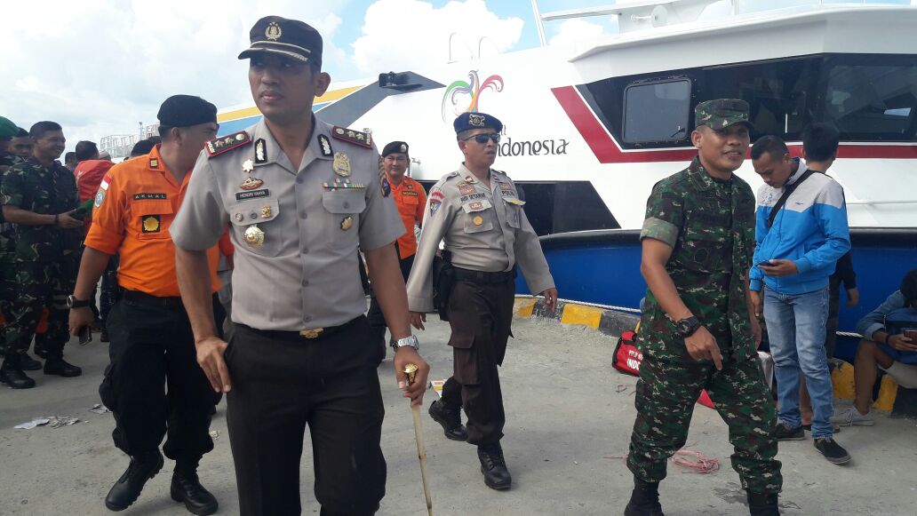 Tim Gabungan Forkopimda Mentawai Cek Kelayakan Kapal Penumpang