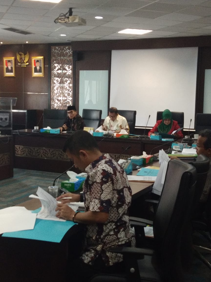 Penyampaian LKPJ, DPRD Sumbar Undang OPD Terkait