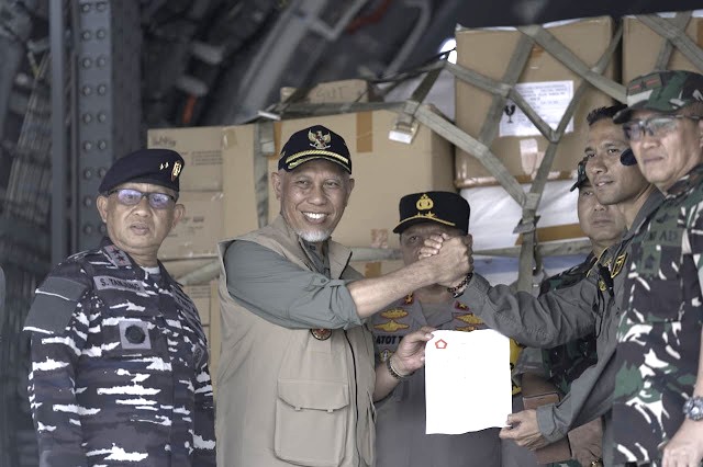Prabowo Kembali Kirim Bantuan untuk Sumbar, Mahyeldi: Terima Kasih Bapak Presiden