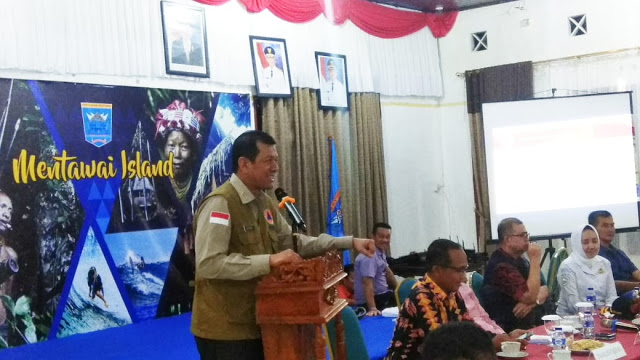 Masyarakat Bumi Sikerei Diminta Selalu Siap Hadapi Ancaman Megathrust