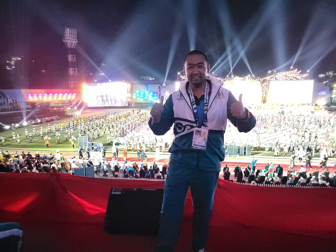 Dukung Atlit Papernas Sumbar, Wagub Audy Hadir Langsung di Papua