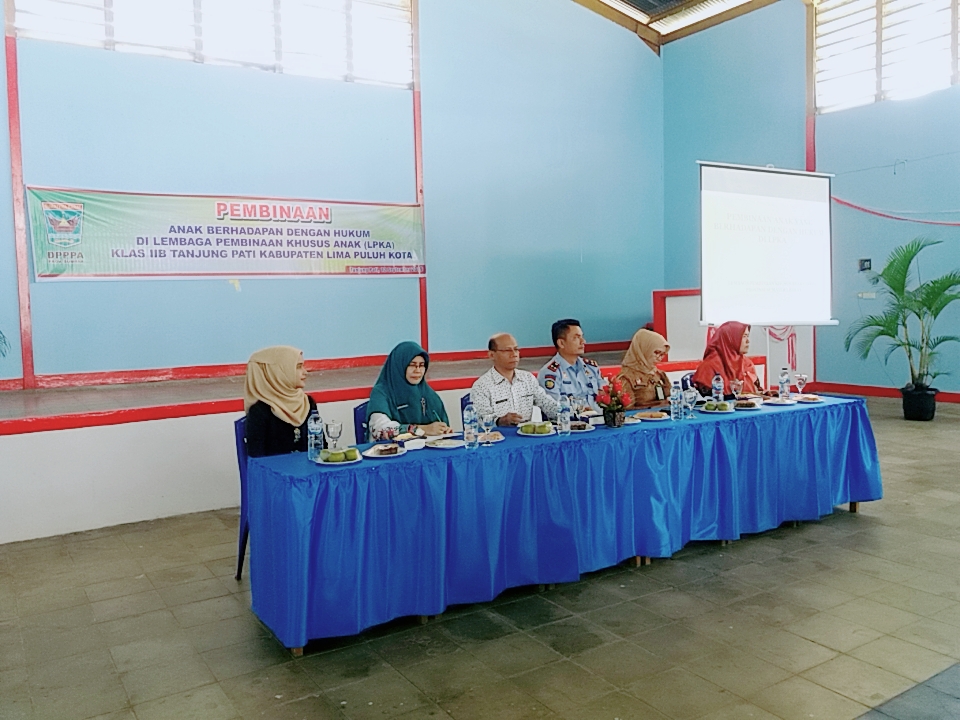 Dinas PPPA Prov. Sumbar mengelar acara Pembinaan ABH