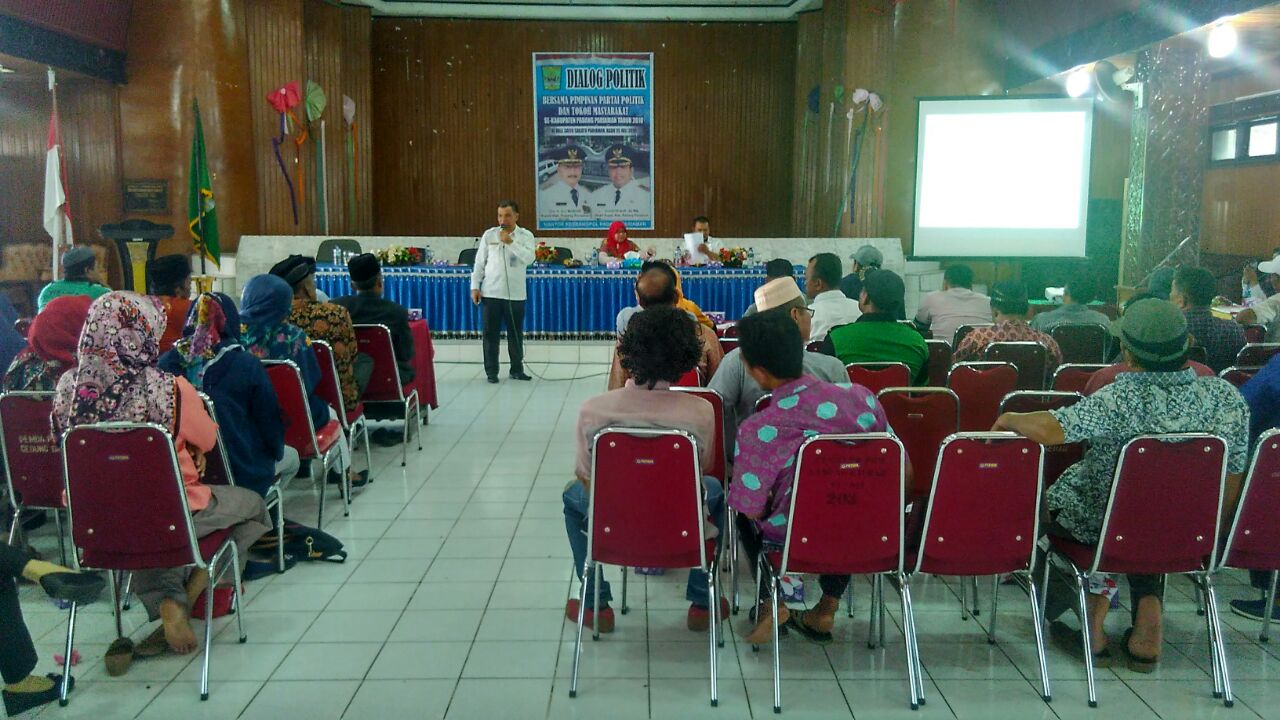 Padang Pariaman Selenggarakan Kegiatan Dialog Politik Bagi Pimpinan Parpol dan Tokoh Masyarakat