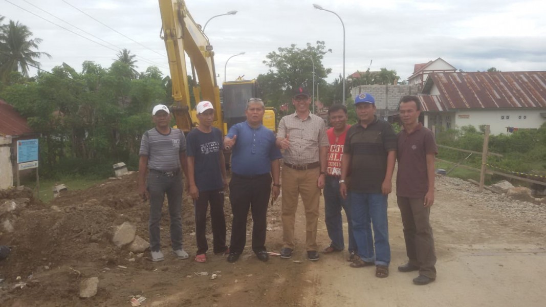 Perbaikan Jembatan Pasia Nan Tigo Terwujud
