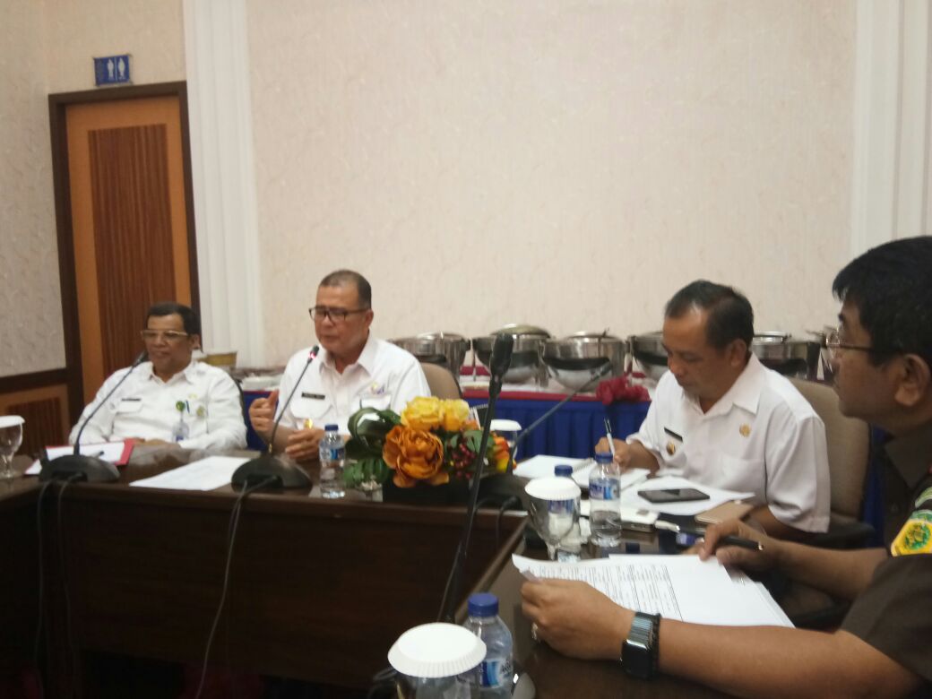 Dukung pengawasan orang asing dan percepatan pembangunan Mentawai, Wagub rapat bersama Forkopimda