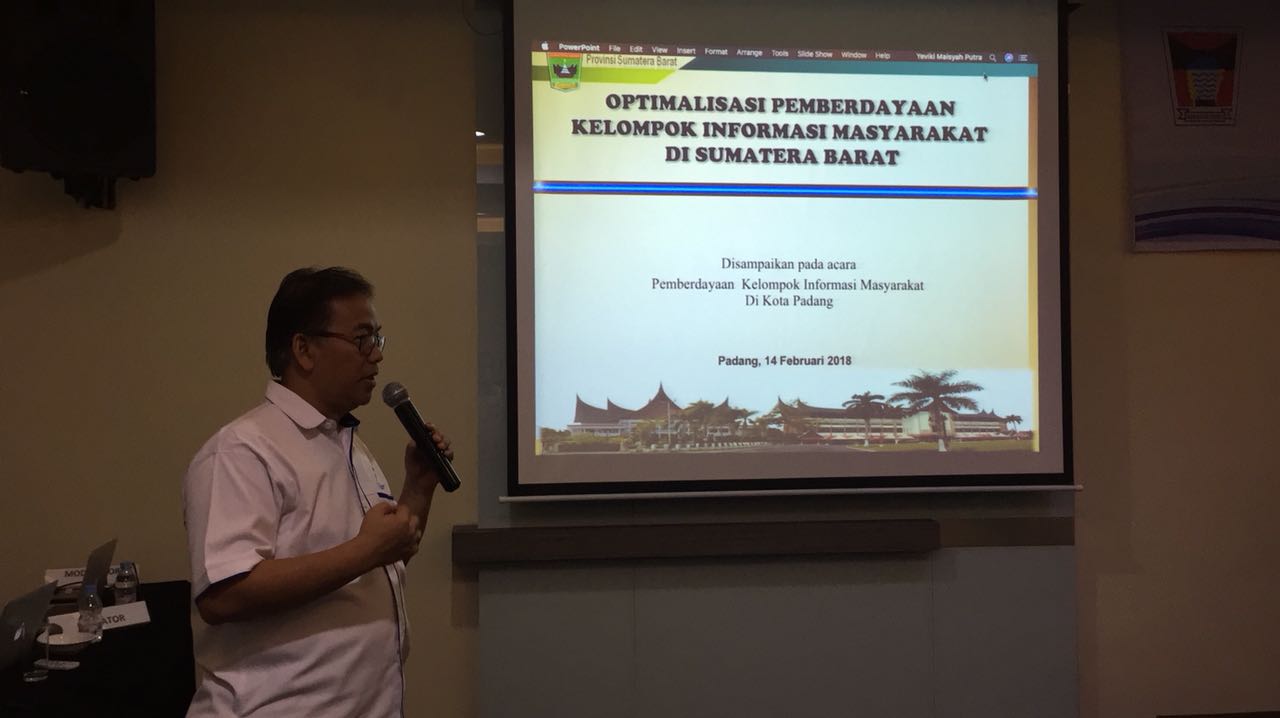 Kadis Yeflin Luandri : KIM Sebagai Komunikator Berita Bermanfaat 