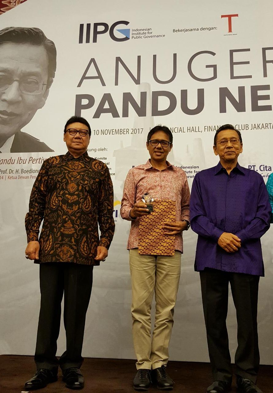 Sumatera Barat Raih Anugerah Pandu Negeri 2017