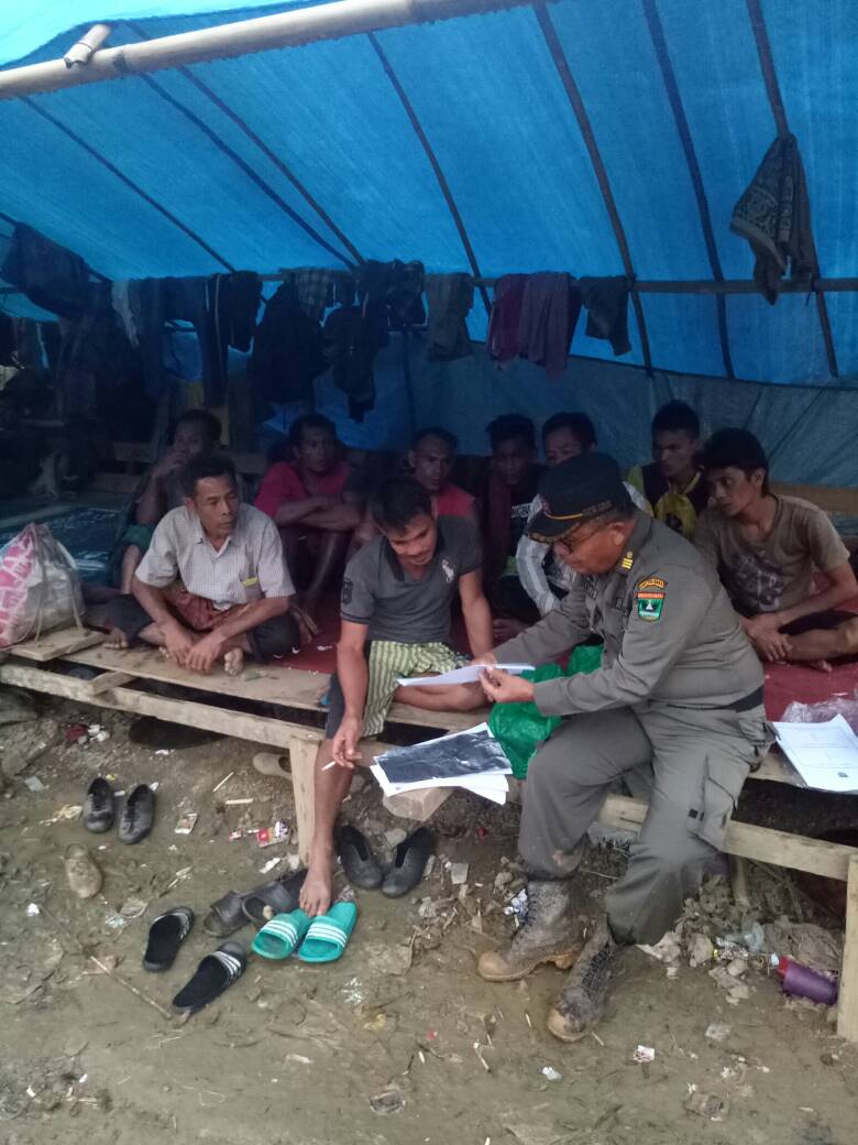 Patroli Lapangan terkait keberadaan Illegal Mining di Kabupaten Pasaman