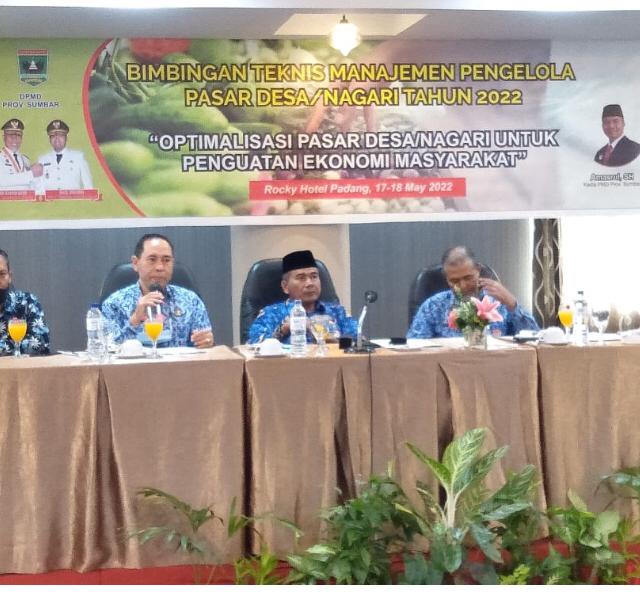 Amasrul : Pasar Nagari Tidak Hanya untuk Ekonomi, Tetapi Juga Ikatan Sosial