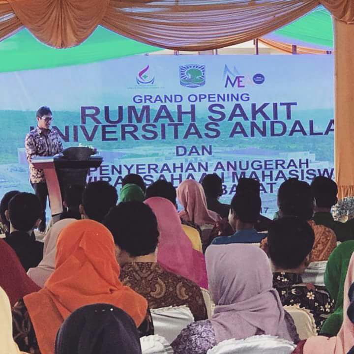 Wapres Yusuf Kalla Resmikan Rumah Sakit Unand