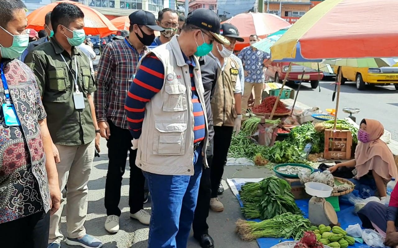 H-2 Penerapan Tatanan Normal Baru di Bukittinggi, Wagub Sumbar Tinjau Kesiapan Protokol Covid-19 
