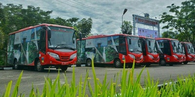 HUT Solsel, Setiap Kecamatan Dapatkan Bus Operasional