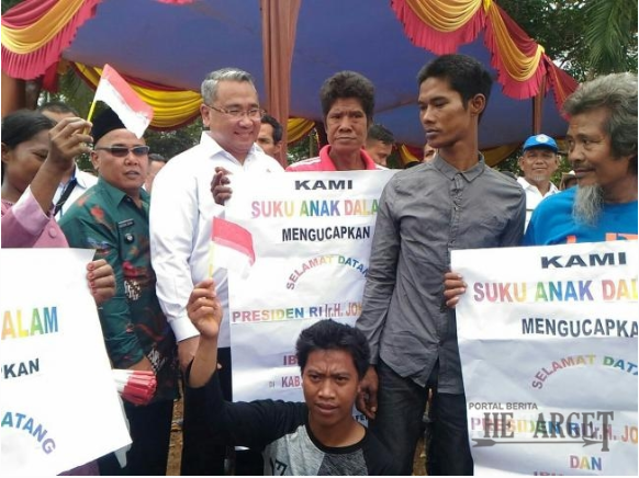   Warga Suku Anak Dalam Dijanjikan Rumah Oleh Menteri DPDTT