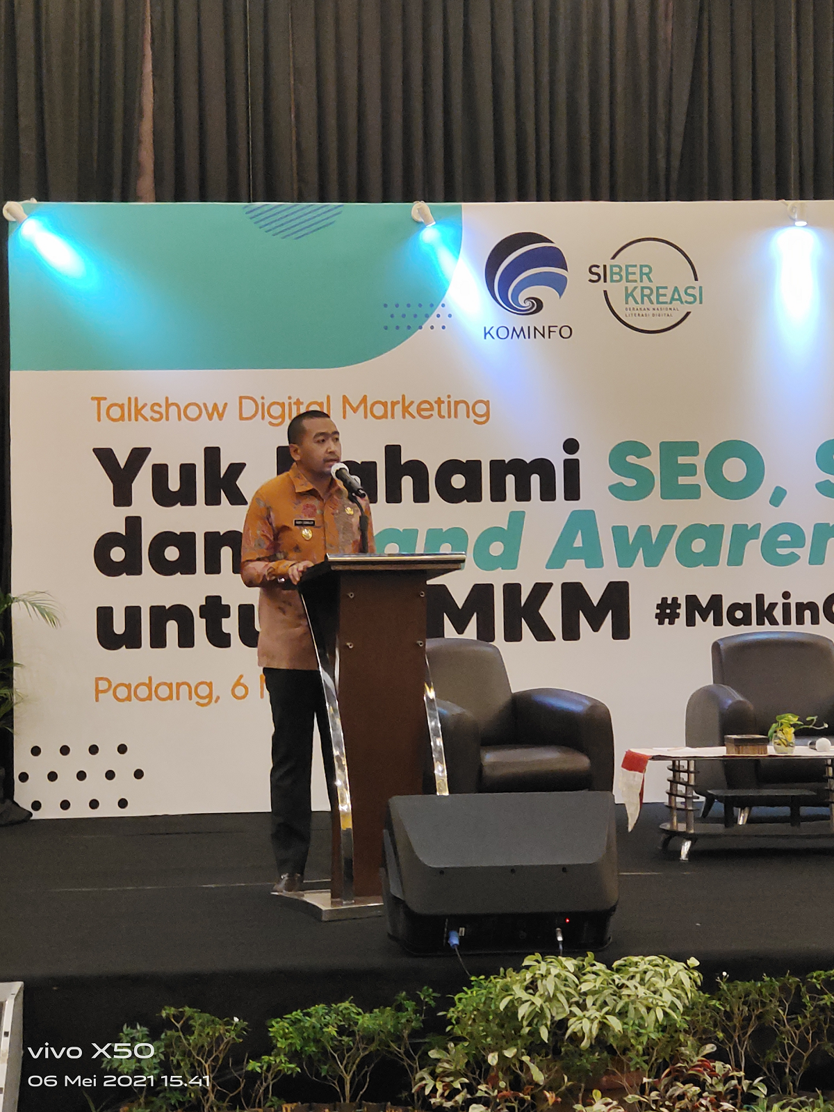 Wagub Audy Joinaldy Dukung Pemanfaatan Teknologi Digital Bagi UMKM