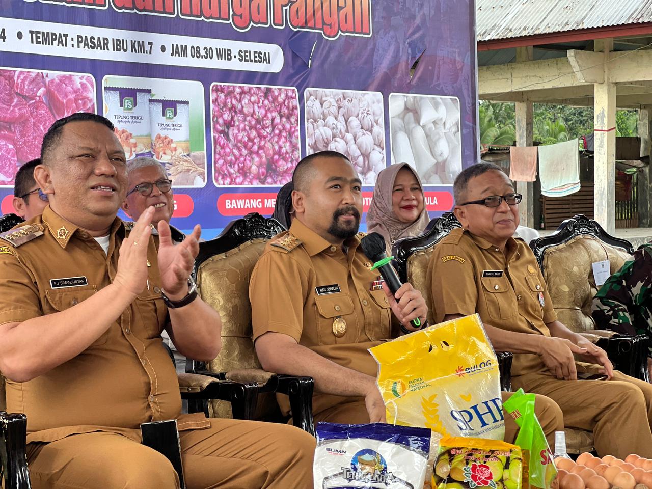 Ikuti apel siaga pasokan dan harga pangan, Wagub Audy sebut harga dan inflasi di Sumbar stabil jelang lebaran